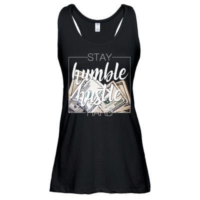 Humble Hustle Hard Hip Hop Gift Women Men Clothing Stay Ladies Essential Flowy Tank