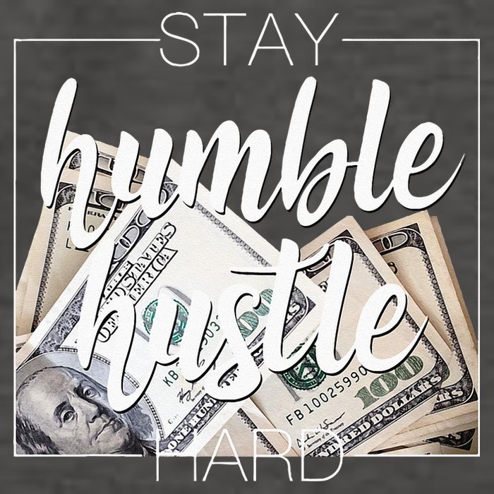 Humble Hustle Hard Hip Hop Gift Women Men Clothing Stay Vector Backpack