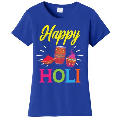 Happy Holi Hinduism Hindu Buddhist Holi Festival Gift Women's T-Shirt