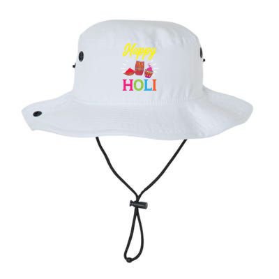 Happy Holi Hinduism Hindu Buddhist Holi Festival Gift Legacy Cool Fit Booney Bucket Hat