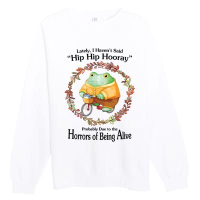 Hip Hip Hooray Premium Crewneck Sweatshirt