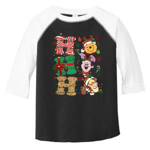 Ho Ho Ho Pooh Tigger Piglet Christmas Toddler Fine Jersey T-Shirt