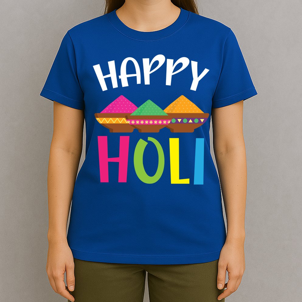 Happy Holi Hinduism Hindu Buddhist Holi Festival Gift T-Shirt