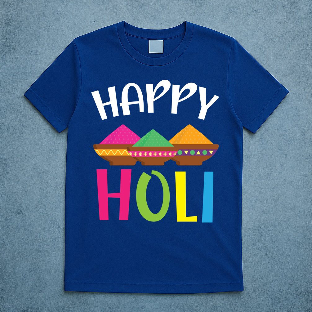 Happy Holi Hinduism Hindu Buddhist Holi Festival Gift T-Shirt