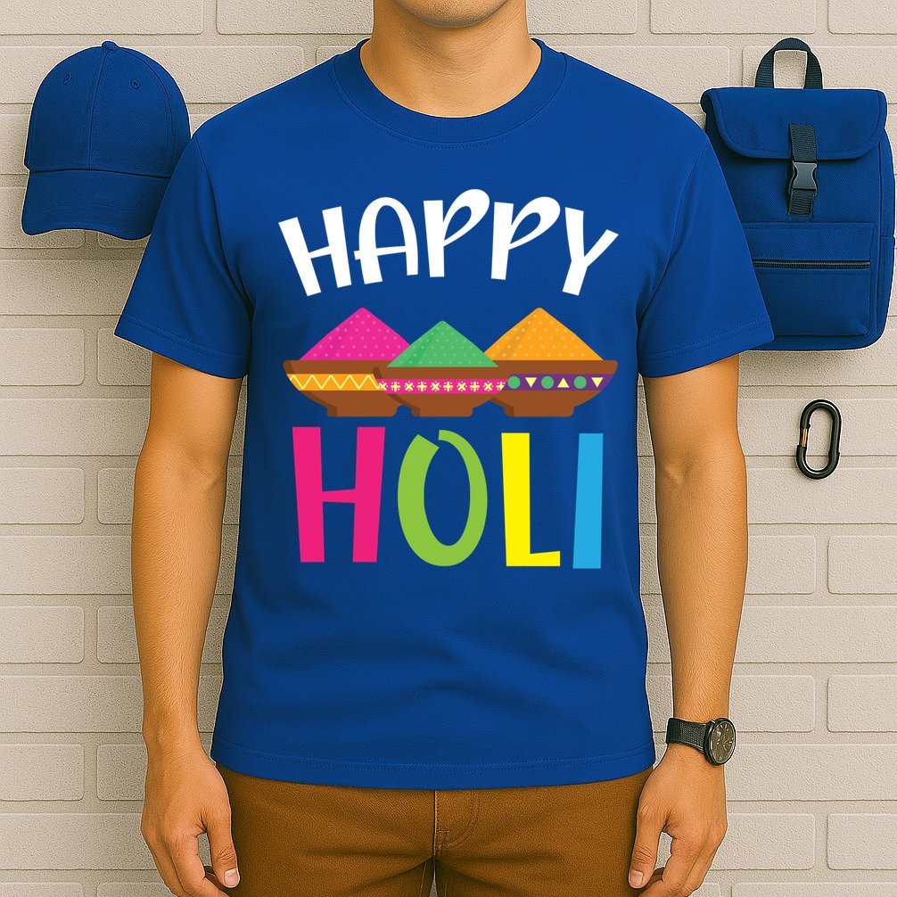 Happy Holi Hinduism Hindu Buddhist Holi Festival Gift T-Shirt