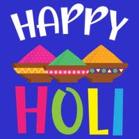 Happy Holi Hinduism Hindu Buddhist Holi Festival Gift Kids T-Shirt