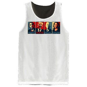 Hope Hate Heal Grow Mesh Reversible Basketball Jersey Tank