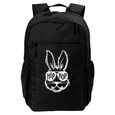 Hip Hop Happy Easter Bunny Face With Sunglasses Backpack
