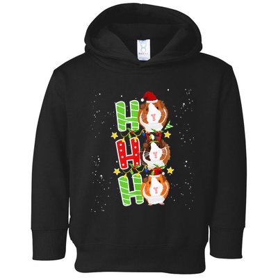 Ho Ho Ho Xmas Cavy Clothes Stuff Gift Christmas Guinea Pig Toddler Hoodie