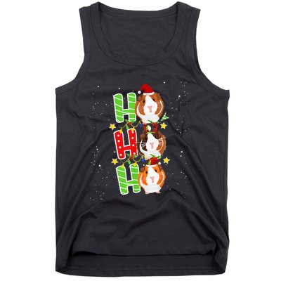 Ho Ho Ho Xmas Cavy Clothes Stuff Gift Christmas Guinea Pig Tank Top