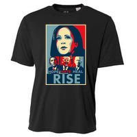 Hope Hate Heal Rise Kamala 2024 For President Campaign Cooling Performance Crew T-Shirt