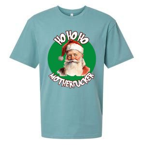 Ho Ho Ho Motherfucker Funny Christmas Party  Sueded Cloud Jersey T-Shirt