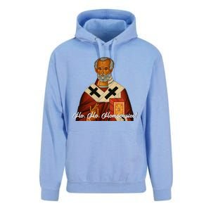 Ho Ho Homoousios! (Real Santa) Funny Gift Unisex Surf Hoodie