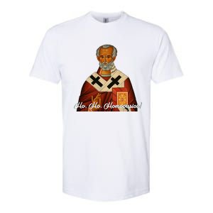 Ho Ho Homoousios! (Real Santa) Funny Gift Softstyle CVC T-Shirt