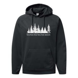 Hoa Hoa Hoa Hoa Hoa Season Christmas Performance Fleece Hoodie