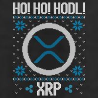 Ho Ho Hodl Xrp Fun Xrp Ripple Cryptocurrency Gear Gift 7 Panel Mesh Trucker Snapback Hat