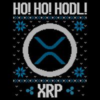 Ho Ho Hodl Xrp Fun Xrp Ripple Cryptocurrency Gear Gift Drawstring Bag