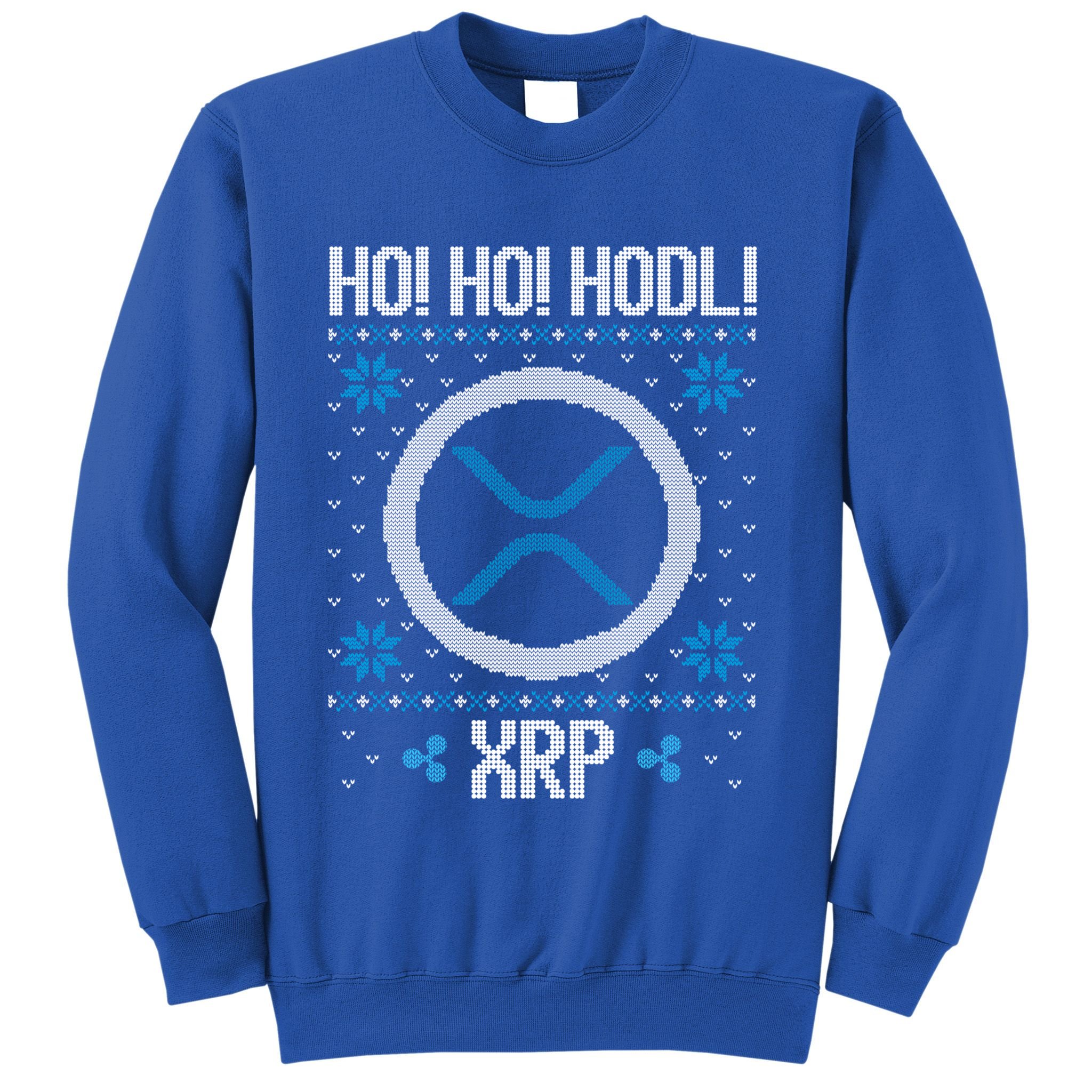 Ho Ho Hodl Xrp Fun Xrp Ripple Cryptocurrency Gear Gift Sweatshirt