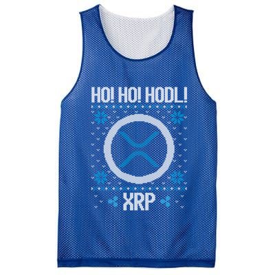 Ho Ho Hodl Xrp Fun Xrp Ripple Cryptocurrency Gear Gift Mesh Reversible Basketball Jersey Tank