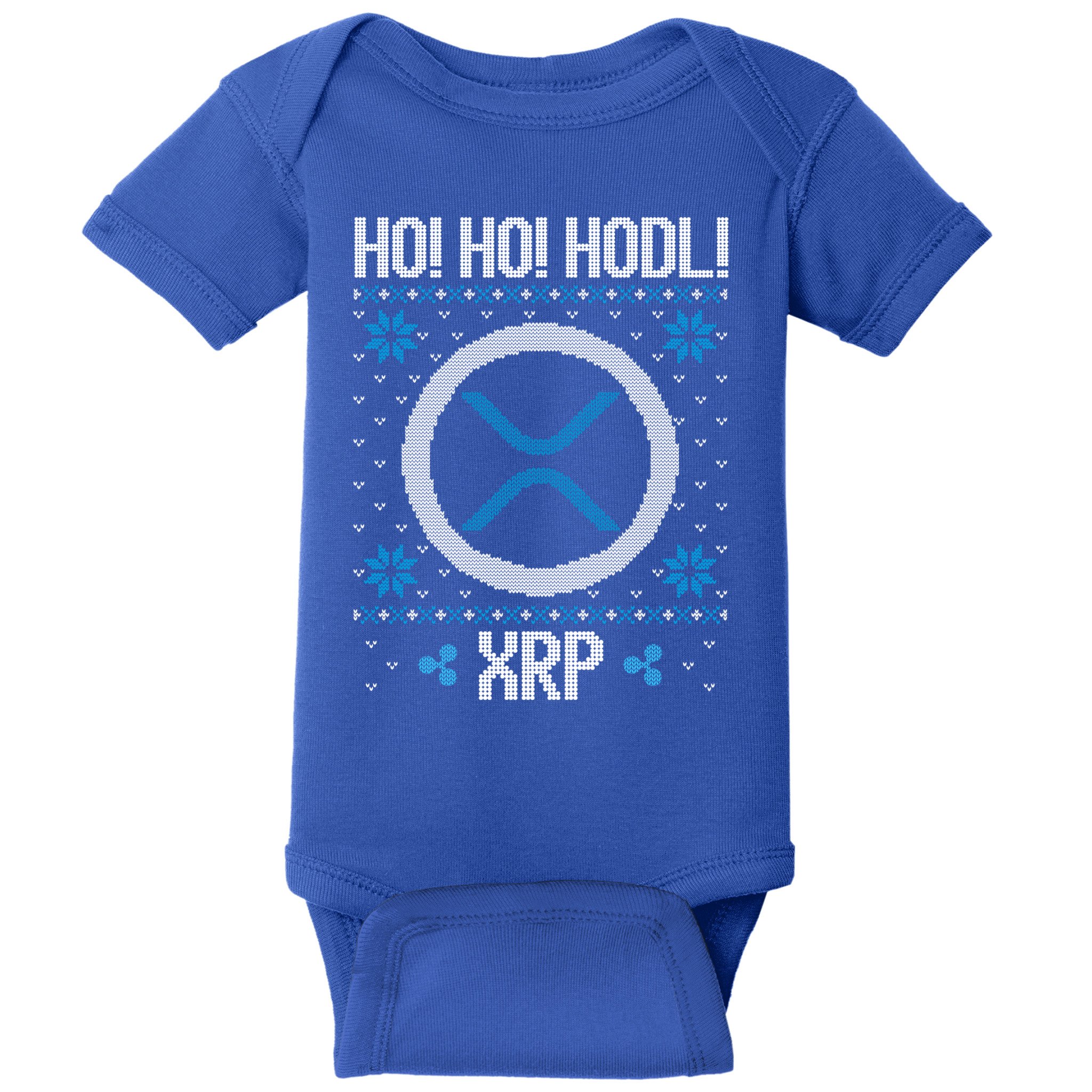 Ho Ho Hodl Xrp Fun Xrp Ripple Cryptocurrency Gear Gift Baby Bodysuit