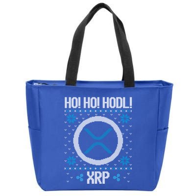 Ho Ho Hodl Xrp Fun Xrp Ripple Cryptocurrency Gear Gift Zip Tote Bag