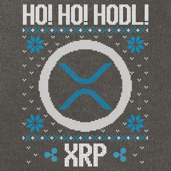 Ho Ho Hodl Xrp Fun Xrp Ripple Cryptocurrency Gear Gift Cotton Canvas Backpack