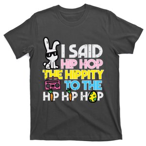 Hip Hop Hippity Easter Bunny Funny Women T-Shirt