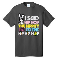 Hip Hop Hippity Easter Bunny Funny Women Tall T-Shirt