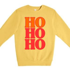 Ho Ho Ho Gift Premium Crewneck Sweatshirt