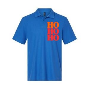 Ho Ho Ho Gift Softstyle Adult Sport Polo