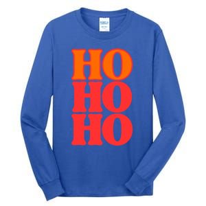 Ho Ho Ho Gift Tall Long Sleeve T-Shirt