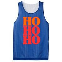 Ho Ho Ho Gift Mesh Reversible Basketball Jersey Tank