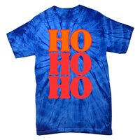 Ho Ho Ho Gift Tie-Dye T-Shirt