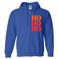 Ho Ho Ho Gift Full Zip Hoodie