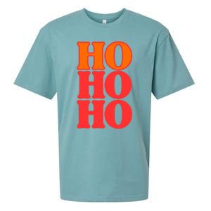 Ho Ho Ho Gift Sueded Cloud Jersey T-Shirt