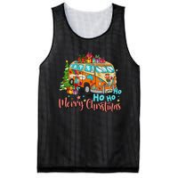 Ho Ho Ho Merry Christmas Gifts Hippie Bus Funny Xmas Mesh Reversible Basketball Jersey Tank