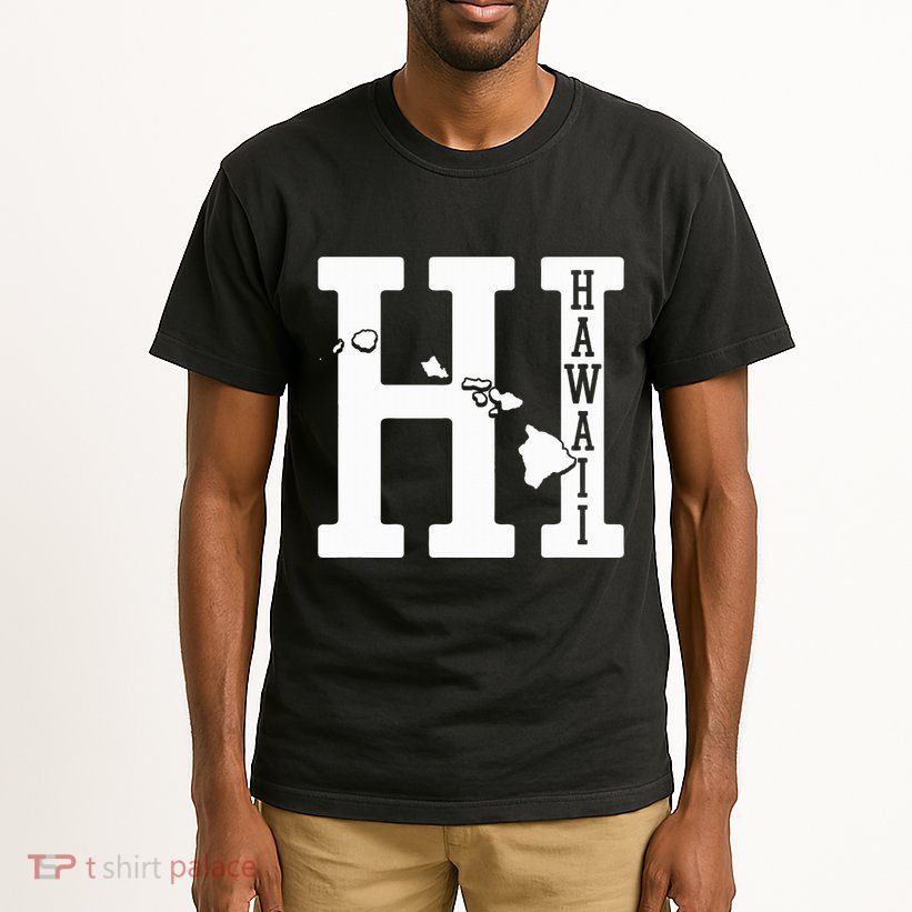 Hawaii Hi Hawaiian Islands Souvenir Gift Tall T-Shirt