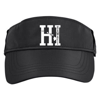 Hawaii Hi Hawaiian Islands Souvenir Gift Adult Drive Performance Visor