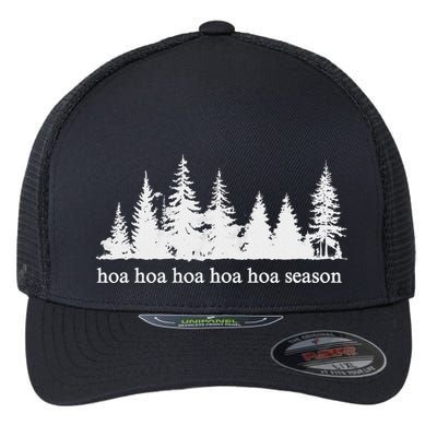 Hoa Hoa Hoa Hoa Hoa Cozy Season Twilight Lover Pine Forest Flexfit Unipanel Trucker Cap