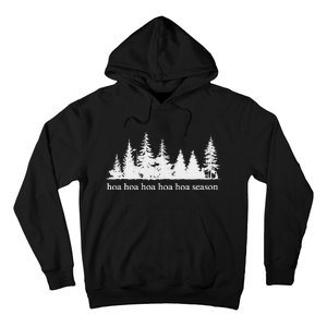 Hoa Hoa Hoa Hoa Hoa Cozy Season Twilight Lover Pine Forest Hoodie