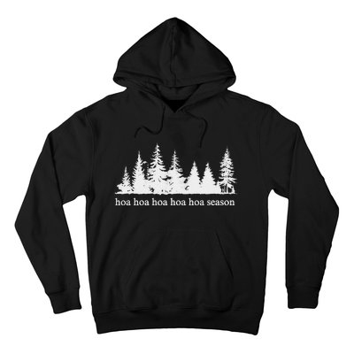 Hoa Hoa Hoa Hoa Hoa Cozy Season Twilight Lover Pine Forest Hoodie