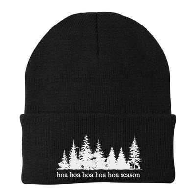 Hoa Hoa Hoa Hoa Hoa Cozy Season Twilight Lover Pine Forest Beanie