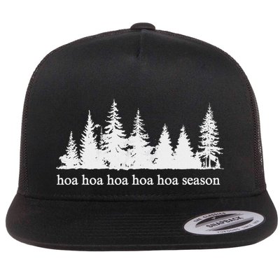 Hoa Hoa Hoa Hoa Hoa Cozy Season Twilight Lover Pine Forest Flatbill Hat