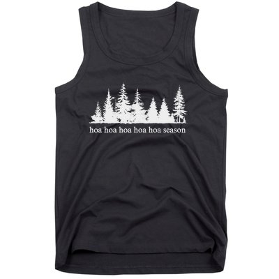 Hoa Hoa Hoa Hoa Hoa Cozy Season Twilight Lover Pine Forest Tank Top