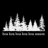Hoa Hoa Hoa Hoa Hoa Cozy Season Twilight Lover Pine Forest Zip Tote Bag