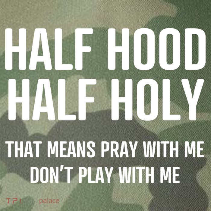 Half Hood Half Holy That Mean Pray With Me DonT Play With Me Legacy Tie Dye Trucker Hat