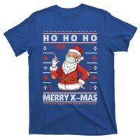 Ho Ho Ho Ugly Xmas Outfit With Doctor Santa Cool Gift T-Shirt