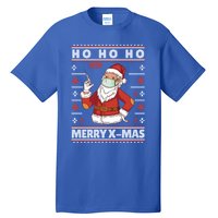 Ho Ho Ho Ugly Xmas Outfit With Doctor Santa Cool Gift Tall T-Shirt