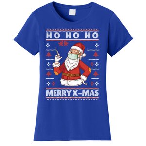 Ho Ho Ho Ugly Xmas Outfit With Doctor Santa Cool Gift Women's T-Shirt