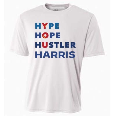 Hype Hope Hustler Harris Kamala 2024 Cooling Performance Crew T-Shirt